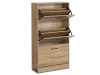 ABO-G1016 OAK, botník 3-dveřový, dub