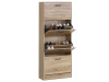 ABO-G1018 OAK, botník 4-dveřový, dub