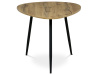 AF-3012 OAK, konferenční stolek 100x60cm, černá / dub divoký