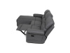 ASD-4213P GREY, rohová relaxační sedačka - pravá, látka vintage šedá