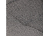 ASE-1001 GREY2, jídelní set 1+4, černý lak / slinutý kámen / látka šedá