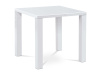 AT-3005 WT, jídelní stůl 80x80cm, vysoký lesk bílý