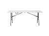 AZ-K1002 WT, campingový stůl 180x70cm skládací, bílá
