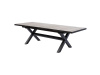 AZT-G1920 GREY, zahradní rozkládací stůl 200+60x100cm, hliník / keramika
