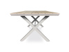 AZT-S1510 OAK, zahradní stůl 180x100cm, hliník / polywood světlý dub