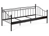 BED-1905 BK, kovová postel 90x200cm, černá