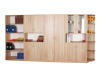 C505 OFFICE, šatní skříň 2-dveřová, výběr provedení