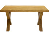 SYSTEM S40208, jídelní stůl 160x90cm, dub rustikální