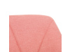 CT-285 PINK2, jídelní židle, černá / látka růžová