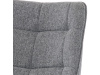 CT-394 GREY2, jídelní židle, dub / látka šedá