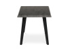 CT-F4412 GREY, konferenční stůl 120x60cm, černý lak / dub šedý