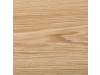CT-W1515 OAK, konferenční stůl 120x60cm, broušený nerez / dub