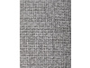 DCH-D1320 GREY2, jídelní otočné křeslo, černá / látka šedá