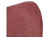 DCL-1031 RED2, jídelní židle, černá / látka červená