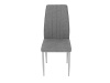 DCL-379 GREY2, jídelní židle, šedá / látka stříbrná