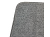 DCL-379 GREY2, jídelní židle, šedá / látka stříbrná