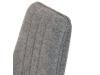 DCL-379 GREY2, jídelní židle, šedá / látka stříbrná