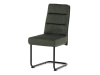 DCL-P3107 GRN2, jídelní židle, černá / látka zelená