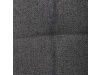 DCL-V2040 GREY2, jídelní otočná židle, černý lak / látka šedá