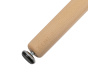 DT-306 WT, jídelní stůl pr. 90cm, přírodní / bílý lak