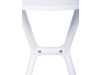 DT-X7007 WT, jídelní stůl pr. 65cm, plast bílý 