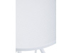 DT-X7007 WT, jídelní stůl pr. 65cm, plast bílý 