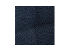 HC-462 BLUE2, jídelní židle, černá / látka modrá