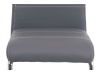 HC-481 GREY, jídelní židle, chrom / ekokůže šedá