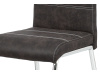 HC-486 GREY3, jídelní židle, chrom / látka šedá