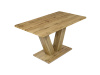 HT-911 OAK, jídelní stůl 140x80cm, dub divoký