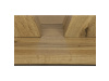 HT-911 OAK, jídelní stůl 140x80cm, dub divoký