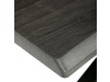 HT-F4618 GREY, jídelní stůl 180x90cm, černý lak / dub šedý