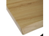 HT-F4618 OAK, jídelní stůl 180x90cm, černý lak / dub divoký