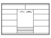 BARCELONA, šatní skříň s posuvnými dveřmi 250cm, černá / zrcadlo