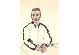 VES 53 Egon Schiele - Portrét Heinricha Benesche