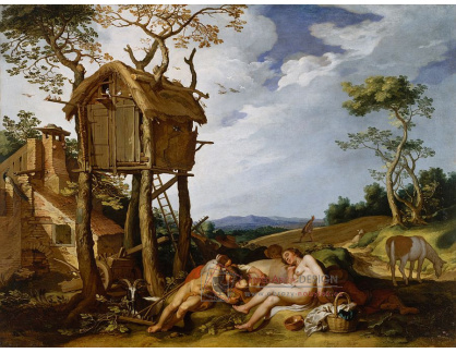 VSO 1121 Abraham Bloemaert - Podobenství u pšenici a plevelu