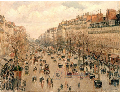 SO V-305 Camille Pissarro - Boulevard Montmartre v Paříži