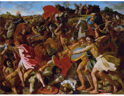 SO V-307 Nicolas Poussin - Vítězství Jozua nad Amalekitesy