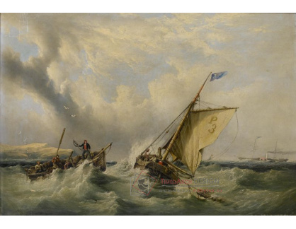 SO V-449 Henry King Taylor - Plachetnice na bouřlivém moři