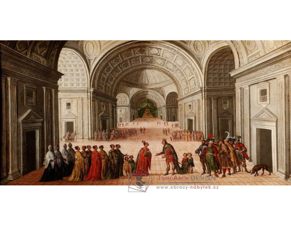 SO XI-222 Juan de la Corte - Setkání Solomona a královny ze Sáby
