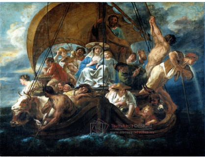 SO XII-206 Jacob Jordaens - Svatá rodina na lodi