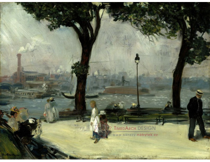 SO XII-361 William Glackens - East River Park