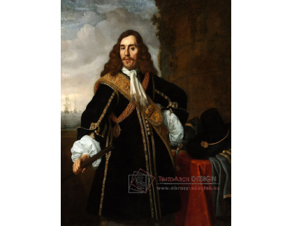 SO XII-369 Bartholomeus van der Helst - Portrét kapitána Gideona de Wildt