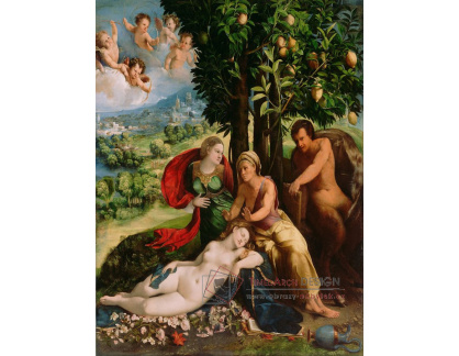 SO XII-379 Dosso Dossi - Mytologická scéna