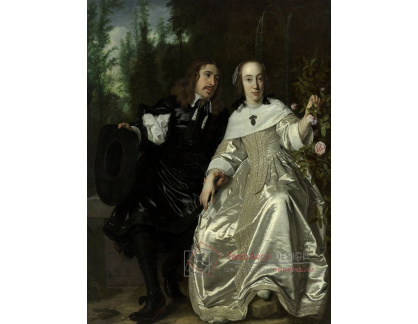 SO XII-408 Bartholomeus van der Helst - Abraham del Court a jeho manželka Maria