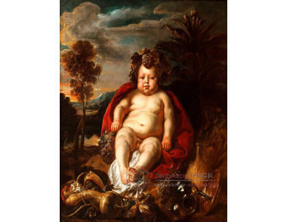 SO XII-442 Jacob Jordaens - Bacchus jako dítě