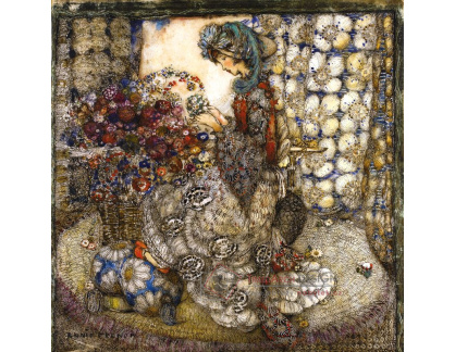 SO XII-467 Annie French - Letní květiny