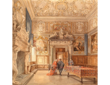 SO XII-478 Eduard Gerhardt - Předsálí v Dóžecím paláci