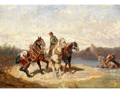SO XIII-25 Alexander von Bensa - Na koních u Dunaje