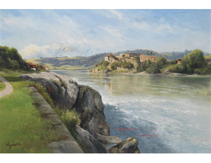 SO XIII-102 Karl Haunold - Zřícenina hradu na břehu řeky